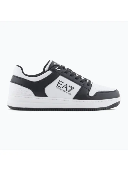 Emporio Armani Slasher black/white мъжки обувки бяло