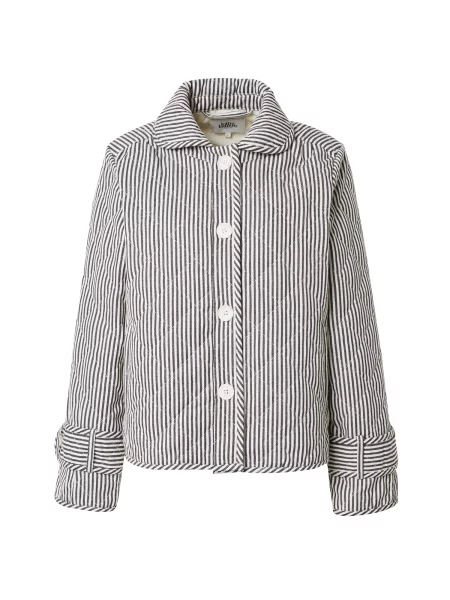 Lollys Laundry Geacă de primăvară-toamnă Viola negru alb