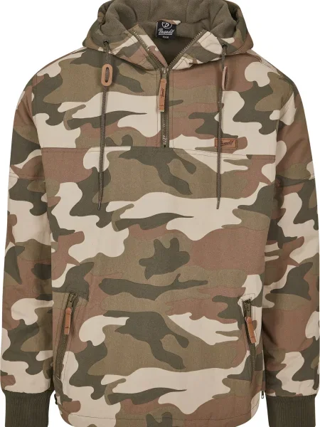 Brandit Prehodna jakna Luke / kapučino / kaki rjava