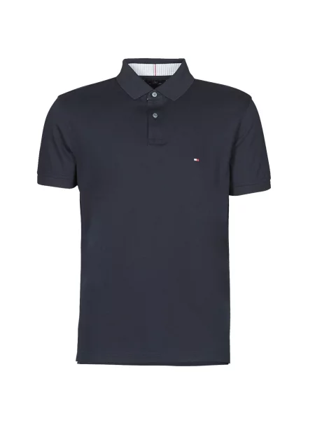 Polo majica Tommy Hilfiger s kratkimi rokavi modra
