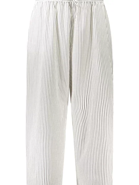 Spodnie Maxmara w paski białe
