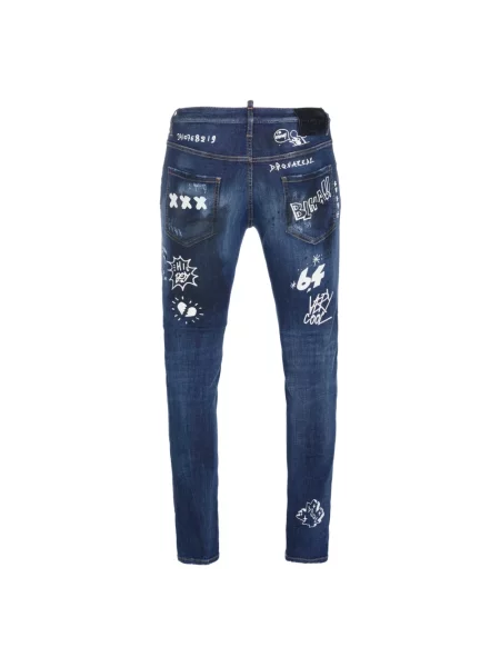 Jeansy Dsquared2 niebieskie