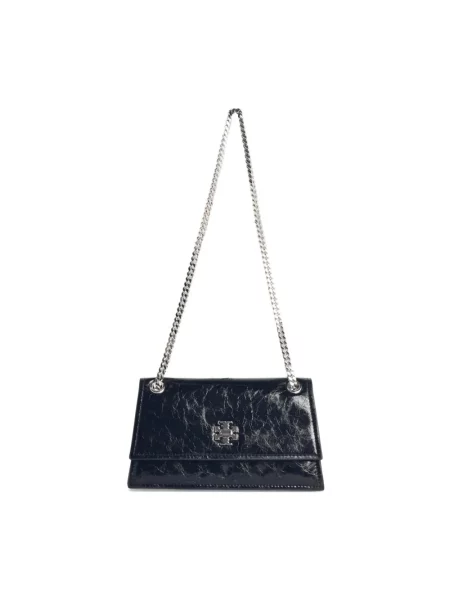 Torebka Tory Burch skórzana czarna