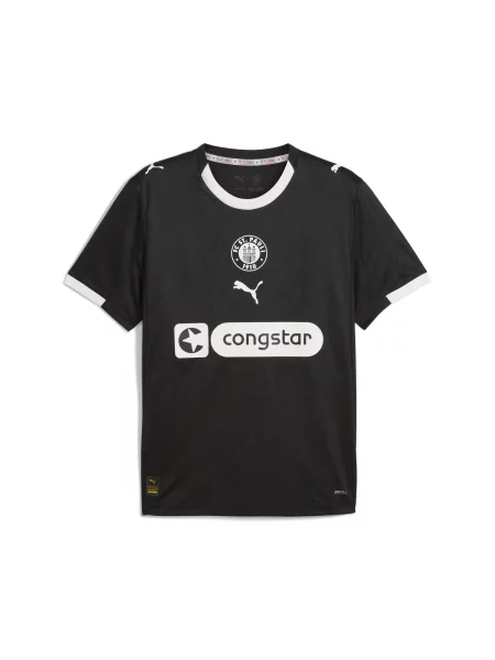 PUMA trzecia koszulka FC St. Pauli Sport Czarny/Biały S biała