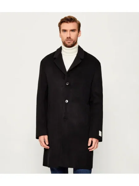 Calvin Klein De lână palton negru