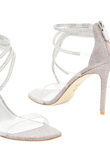 Sandale Stuart Weitzman argintiu