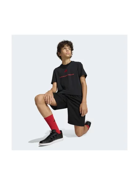 Tricou copii Adidas negru