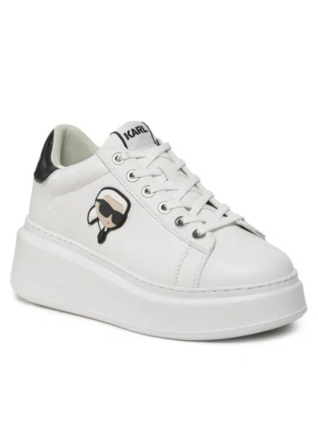 Karl Lagerfeld bőr sportcipő ANAKAPRI fehér