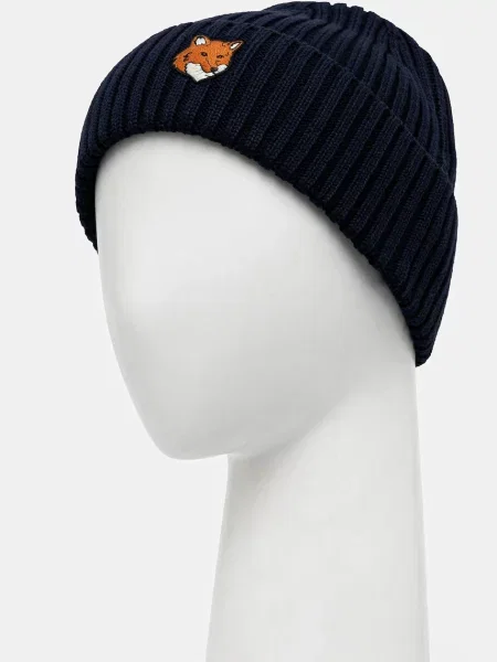Czapka Maison Kitsune niebieska