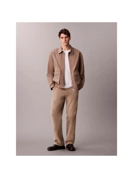 Pantaloni Calvin Klein Jeans maro