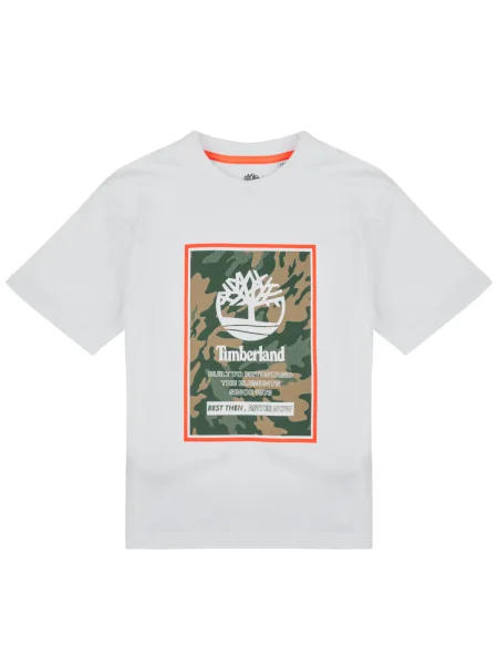 Tricou copii Timberland alb