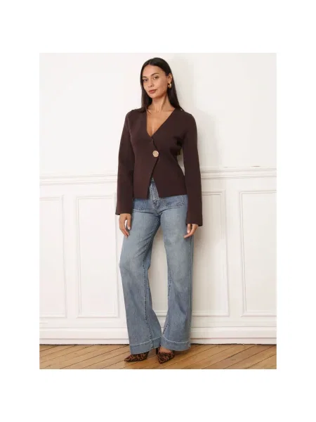 Pulover La Modeuse maro