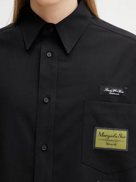 Шерстяная рубашка Mm6 Maison Margiela