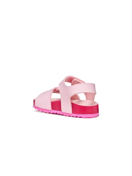 Szandál Geox B Sandal Chalki Girl S rózsaszín