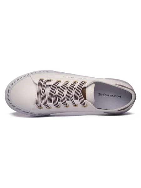 Pantofi Tom Tailor alb