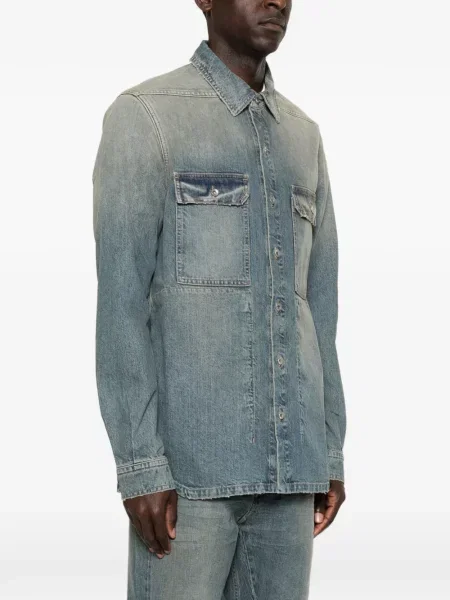 Geacă de blugi Rick Owens Drkshdw albastru