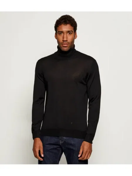 Pulover Oscar Jacobson de lână negru
