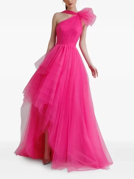 Rochie Gemy Maalouf cu funde roz