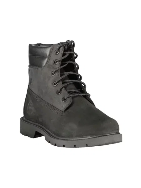 Buty do kostki Timberland sznurowane koronkowe czarne