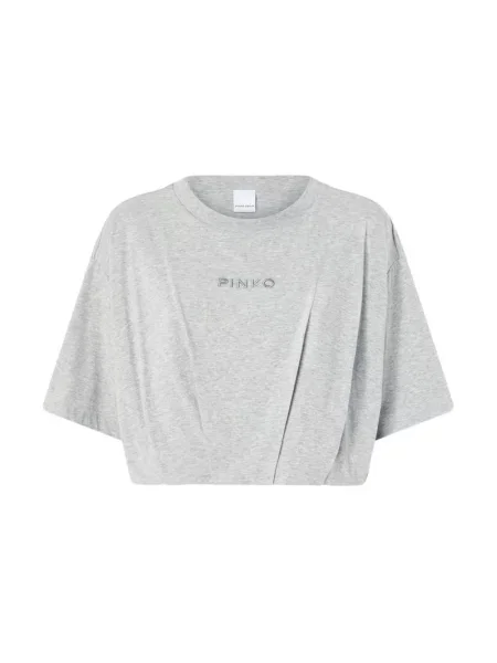 Koszulka Pinko z logo szara
