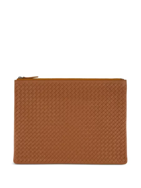 Geantă plic Dragon Diffusion din piele maro