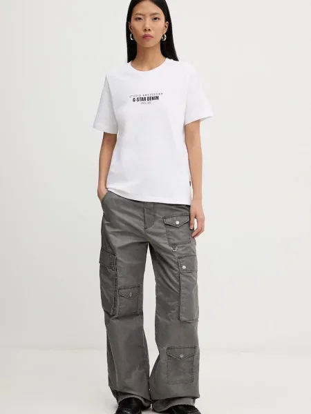 G-Star t-shirt biały