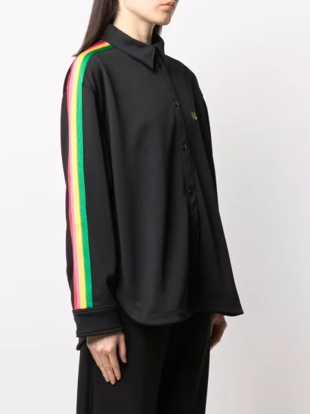 Cămașă Palm Angels cu broderie negru