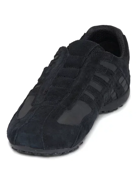 Pantofi Geox cu model piele de șarpe negru