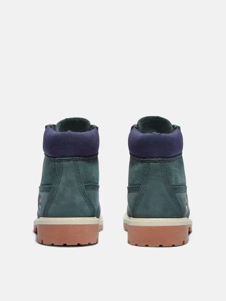 Детские ботинки Timberland зеленые