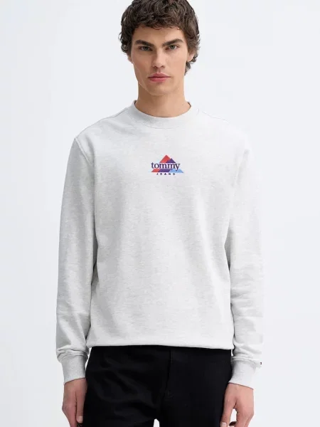 Tommy Jeans bluza szary