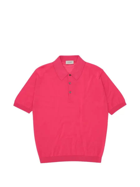 Scurt tricou polo Fortela roz