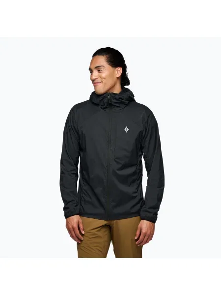 Férfi softshell dzseki Black Diamond Alpine Start fekete. Méret: XL fekete