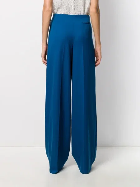 Pantaloni Nina Ricci albastru