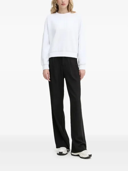 Hanorac crewneck Armani Exchange cu imagine alb