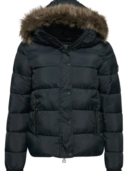 Superdry Zimska jakna crna