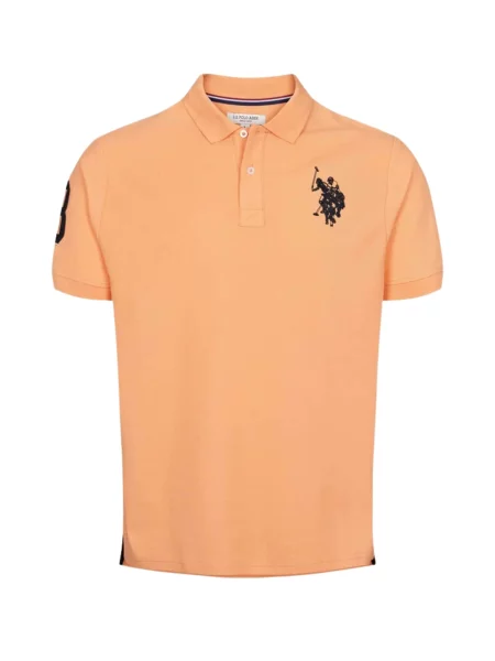 U.S. POLO ASSN. Košile Alfredo oranžová