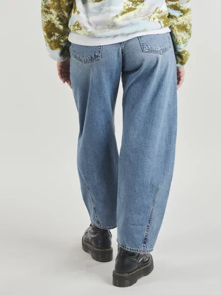 Blugi largi Levi's® albastru