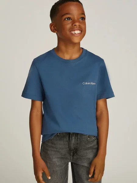 Calvin Klein Jeans Dječja majica kratkih rukava plava
