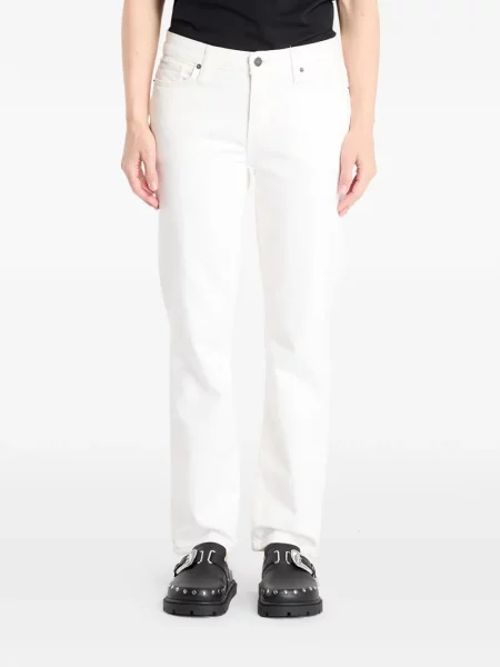 Blugi Guess cu autograf alb