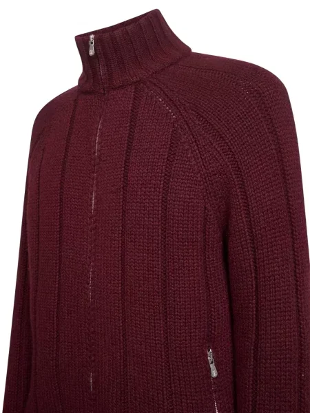 Pulover Brunello Cucinelli roșu