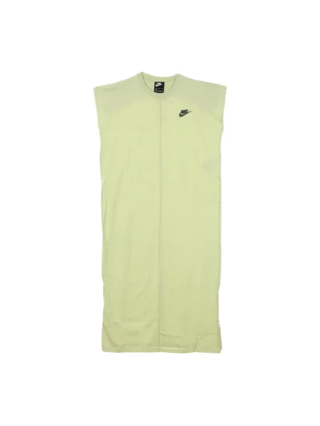 Dzianinowy top sportowy Nike zielony