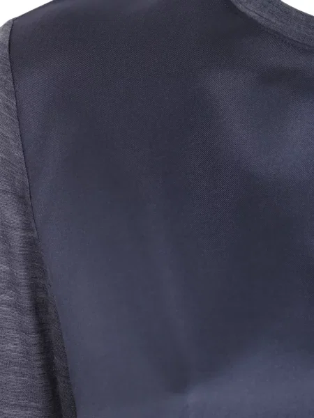 Lung tricou Why Ci gri