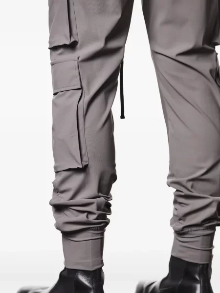 Pantaloni cargo Thom Krom cu cordon gri