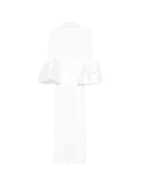 Rochie midi Atu Body Couture până la genunchi de costum alb