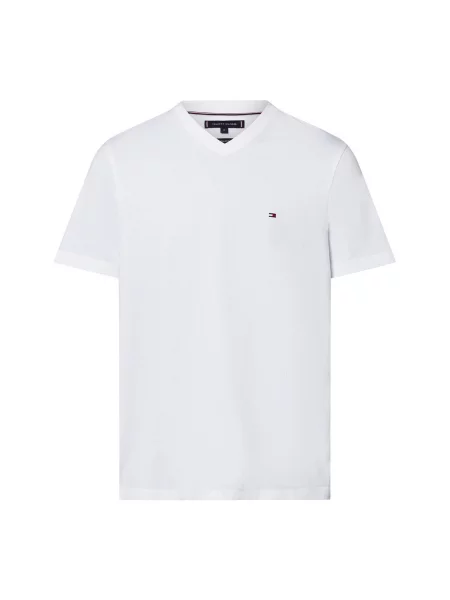 Tommy Hilfiger Koszulka Mężczyźni jednolity S biały