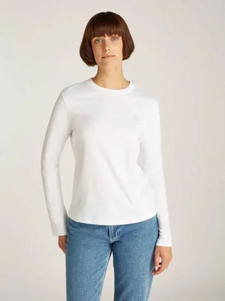 CALVIN KLEIN JEANS Blúz EMBRO fehér