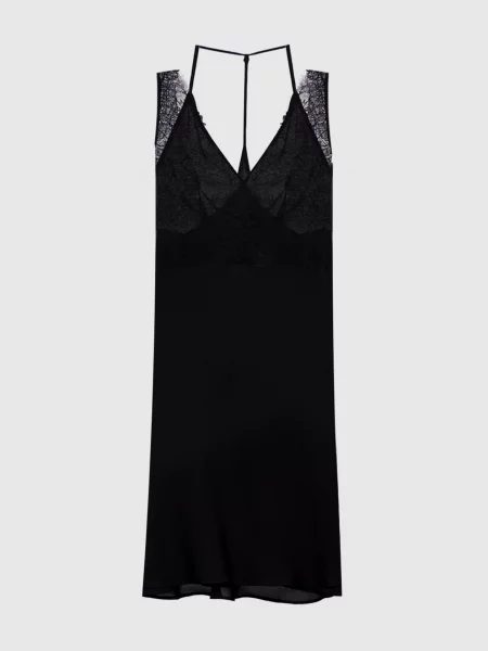 Шелковый топ Jacob Lee черный