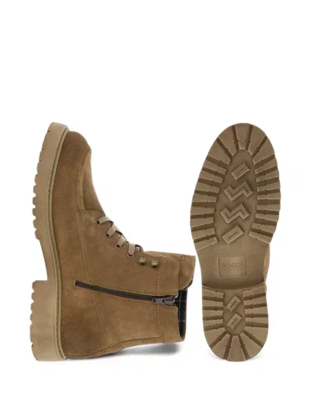 Botine Boggi Milano din piele de căprioară maro
