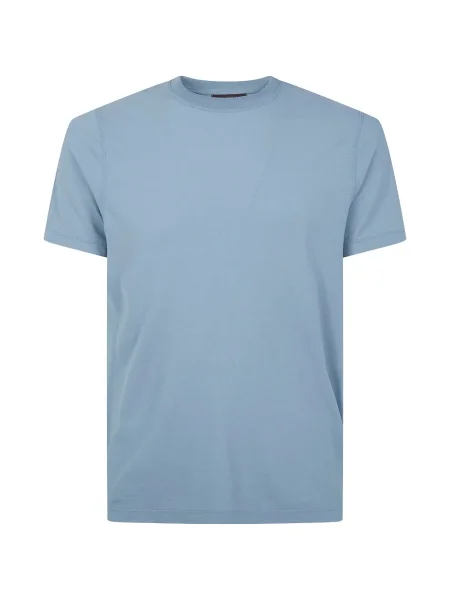 Tricou Zanone cu decolteu rotund albastru