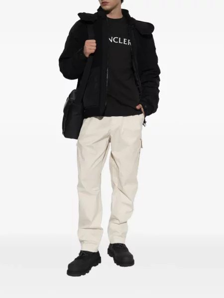 Striukė Moncler su gobtuvu juoda